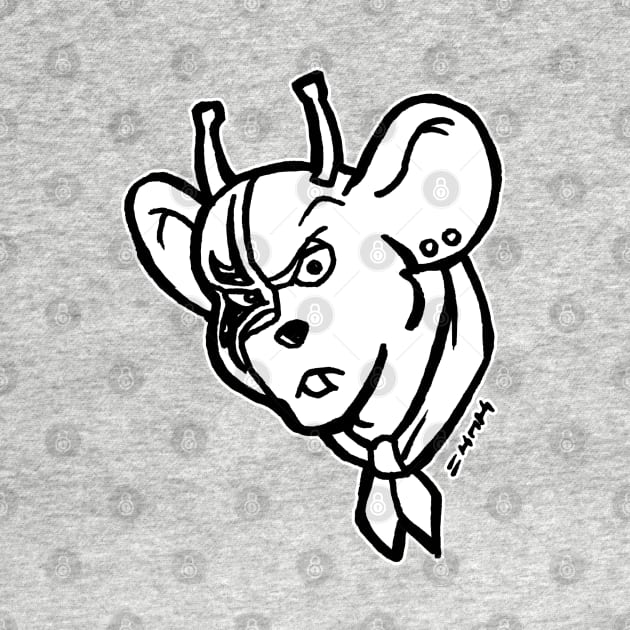 Vinnie the Biker Mouse by sketchnkustom